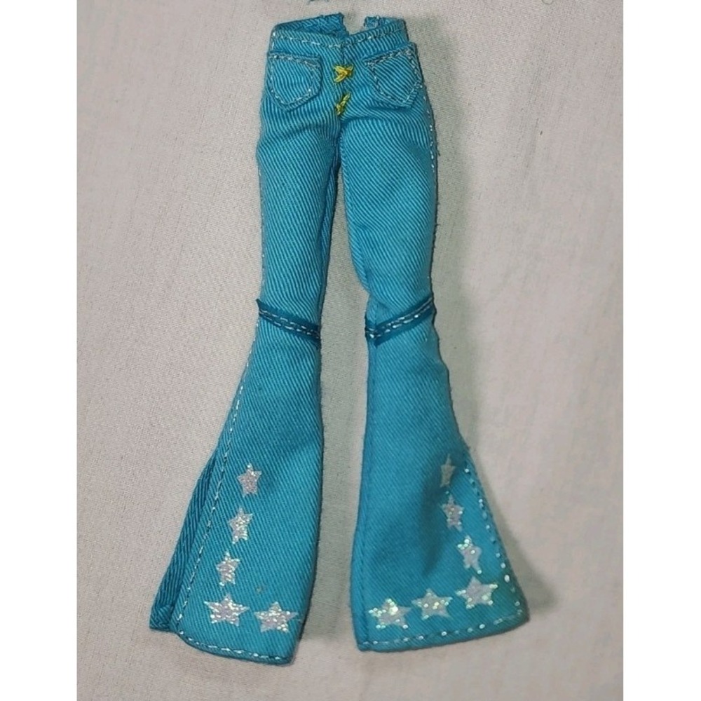 Mattel 2004 Winx Club BLOOM Blue Flare Leg Pants Season 1 Charmix